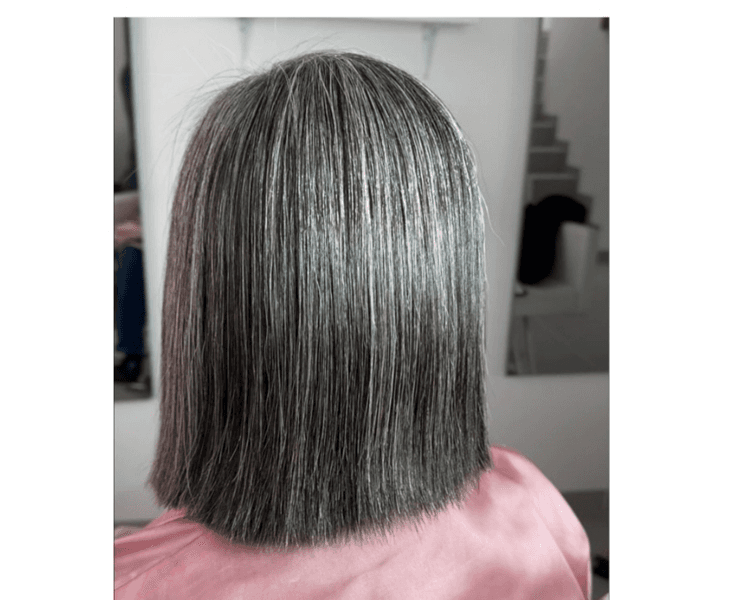 Alaciado de colágeno arriba de los hombros