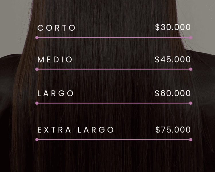 Alisado sin formol desde $30.000