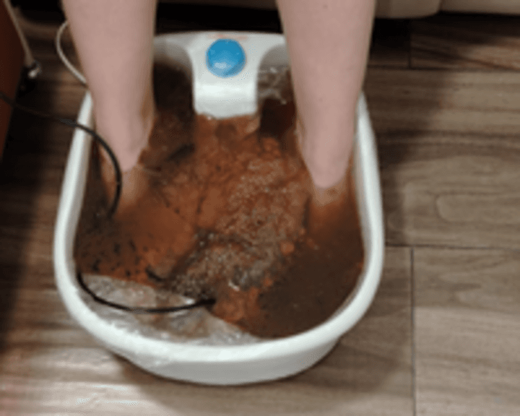 Desintoxicación Pediluvio iónico