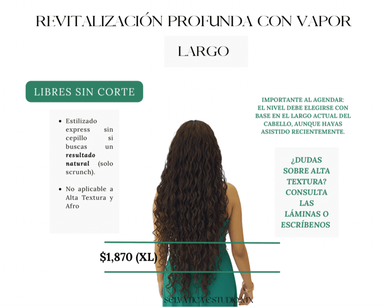 REVITALIZACIÓN CON OZONO LIBRES XL -SIN CORTE DESDE LOS CODOS HASTA LA CADERA