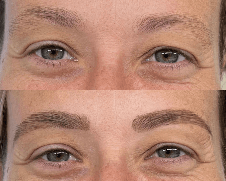 PERFILADO DE CEJAS CON TINTE