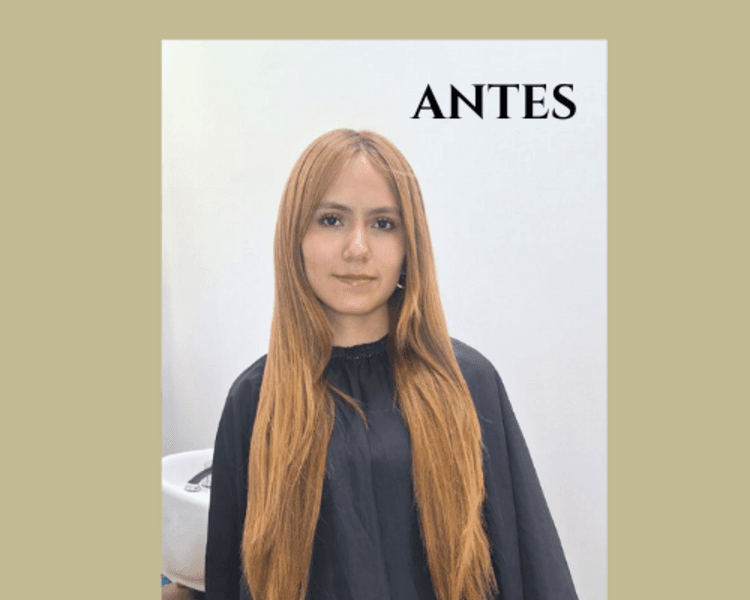 Corte de cabello + flequillo/chasquilla + lavado + peinado express de regalo (Hasta largo XL)