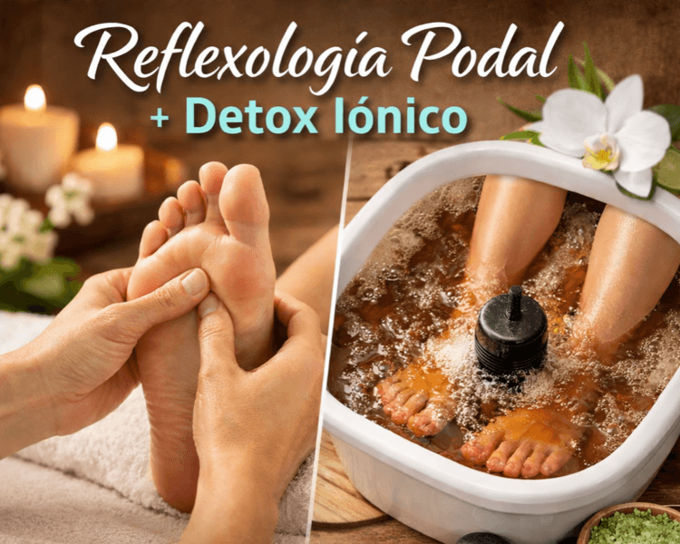 Reflexología Podal + Detox Iónico