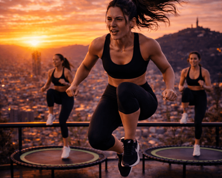 TRAMPOLÍN EN LAS ALTURAS