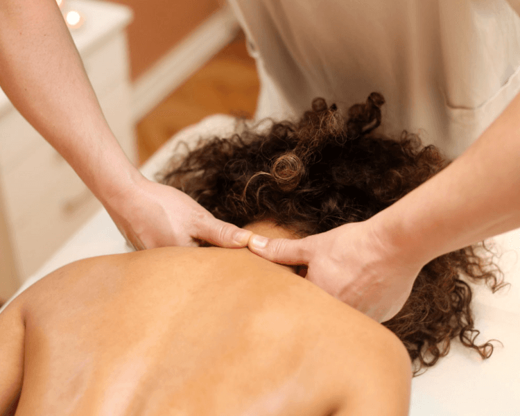 neck back and shoulders 30min