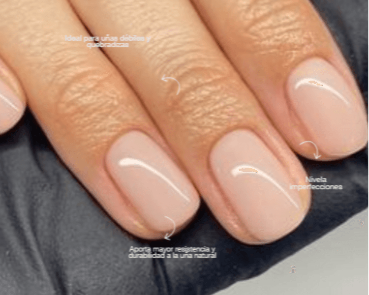 Manicure Gel nivelador+ semi permanente