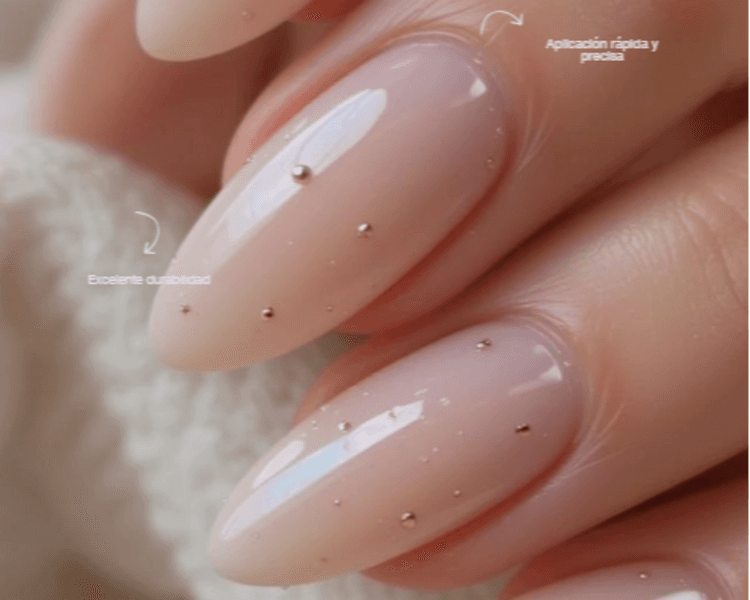 Manicure en Polygel+semi permanente