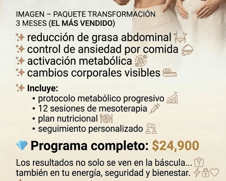 Transformación 3 Meses