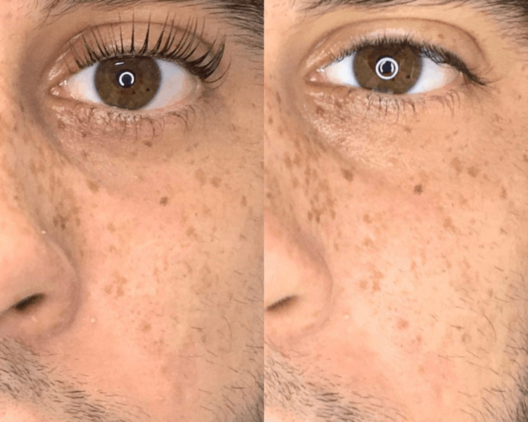 Pigmentacion de pestañas