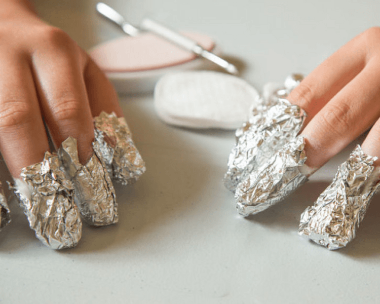 Retiro acrílico, polygel o sofgel