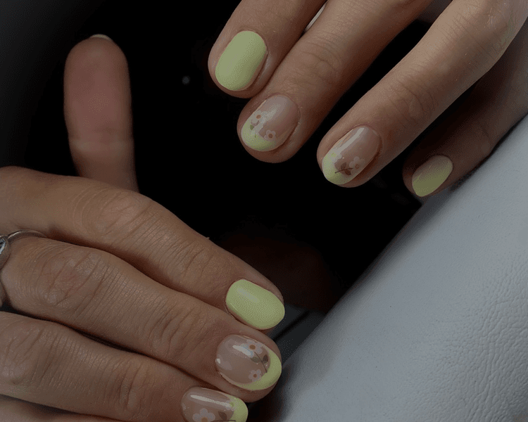 Esmaltado semi + diseño