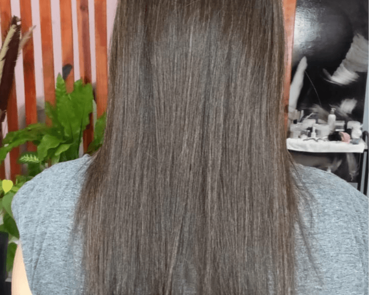 Alisado sin formol (célula madres cabello medio)