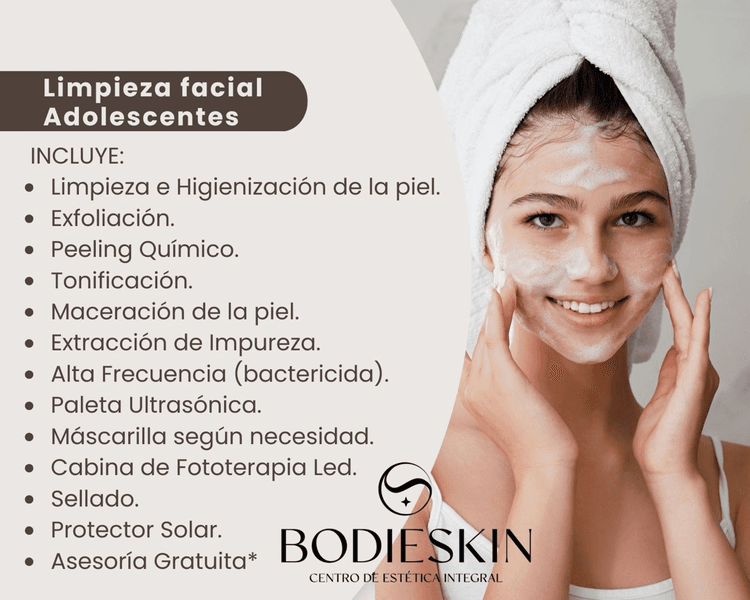 Limpieza Facial ADOLESCENTES