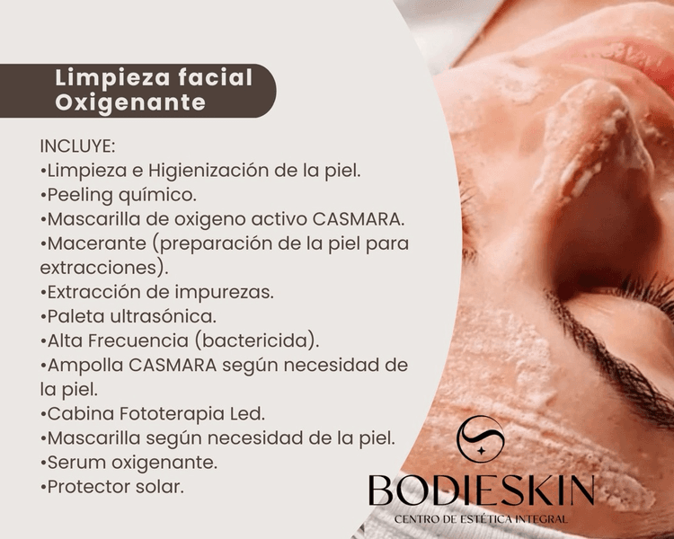 Limpieza facial OXIGENANTE