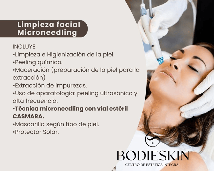 Limpieza Facial + Microneedling