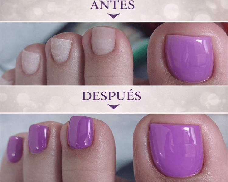 Uñas Esculpidas en Pies