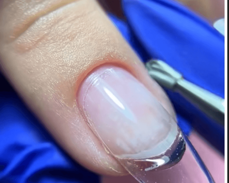 Esculpidas en Soft gel con semipermanente