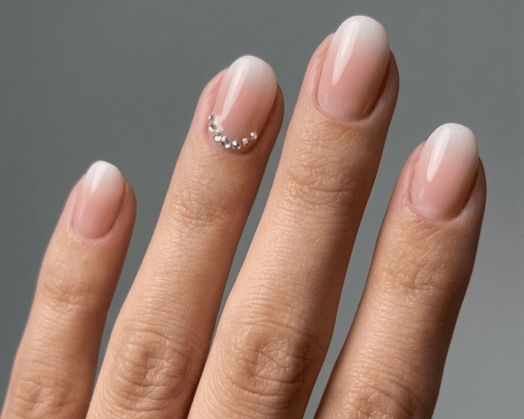 Aplicación de acrílico con diseño