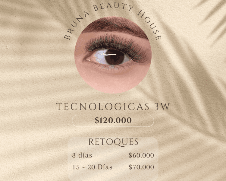 Pestañas 3W tecnológicas