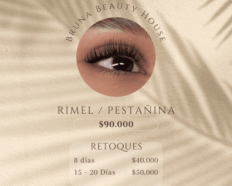 Pestañas Rimel / Pestañina