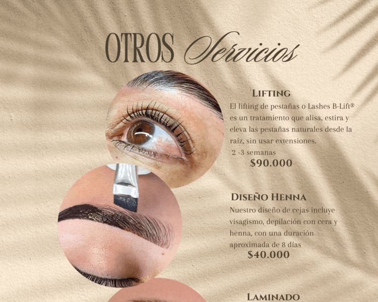 Promo Lifting + diseño de cejas