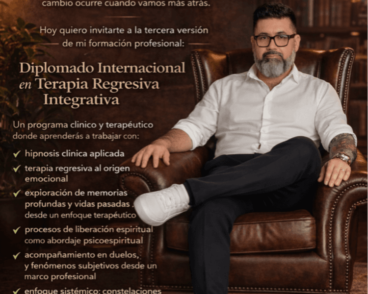 (CUOTA) Diplomado Internacional Terapia Regresiva Integral 2026