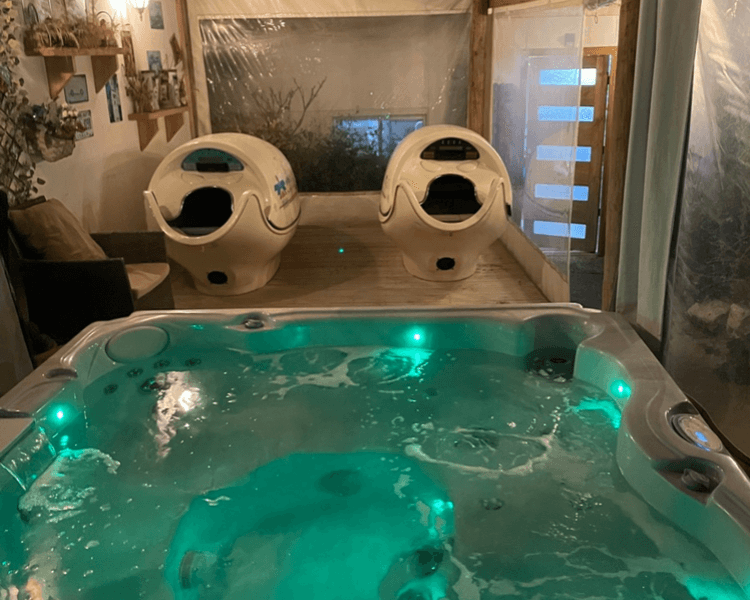 Piscina hidromasaje jacuzzi 2 personas