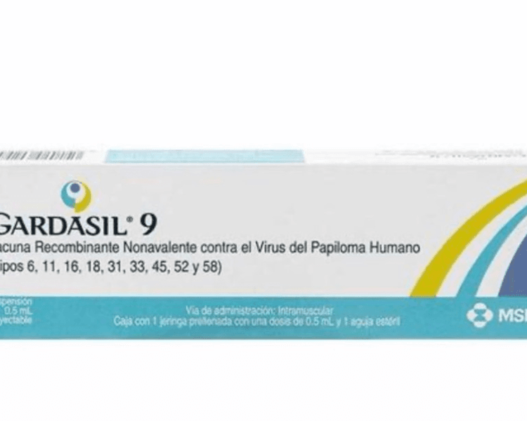 Vacuna VPH Gardasyl 9 (dosis)