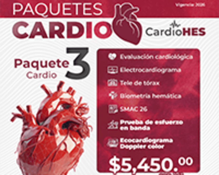 PAQUETE 3 CARDIO HES