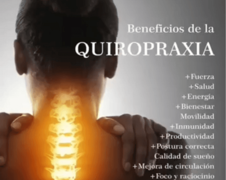 Quiropraxia pack 4 sesiones