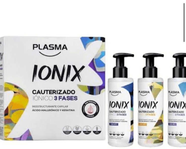 Plasma Ionix 3 pasos