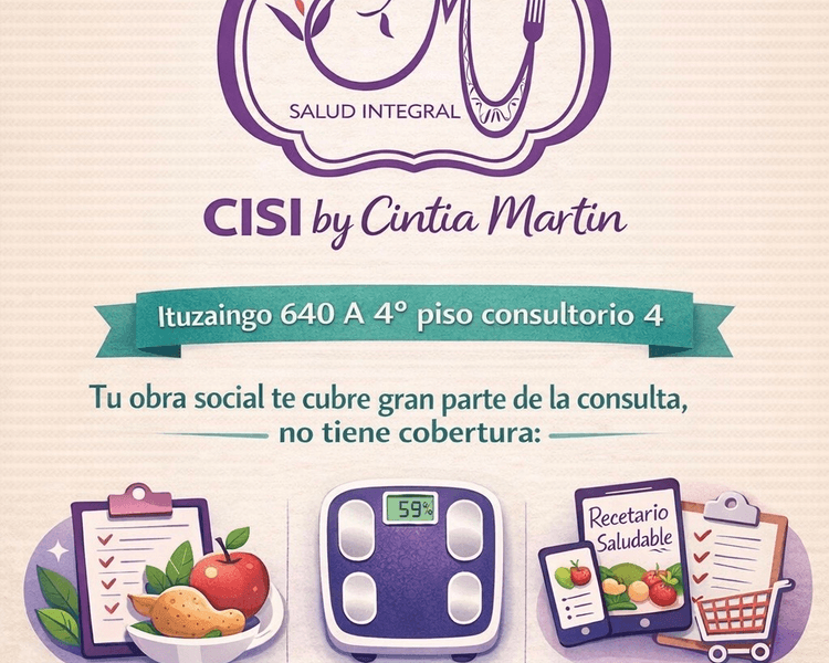 Consulta Nutricional Integral OBRA SOCIAL Equipo