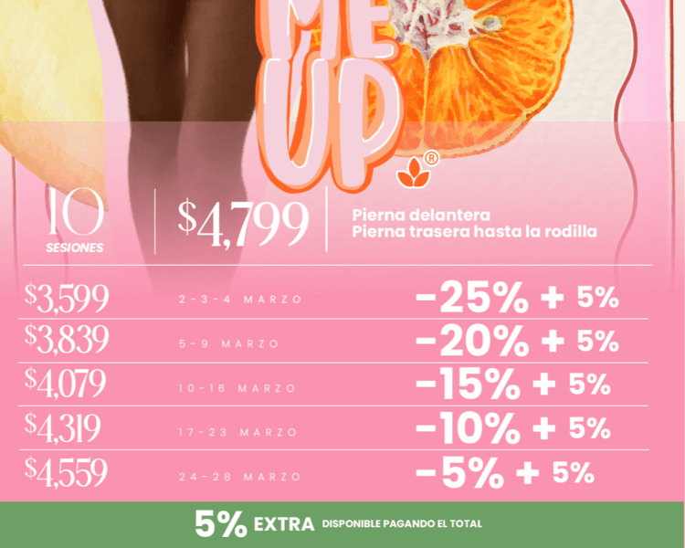 5% LEG ME UP BELLA F