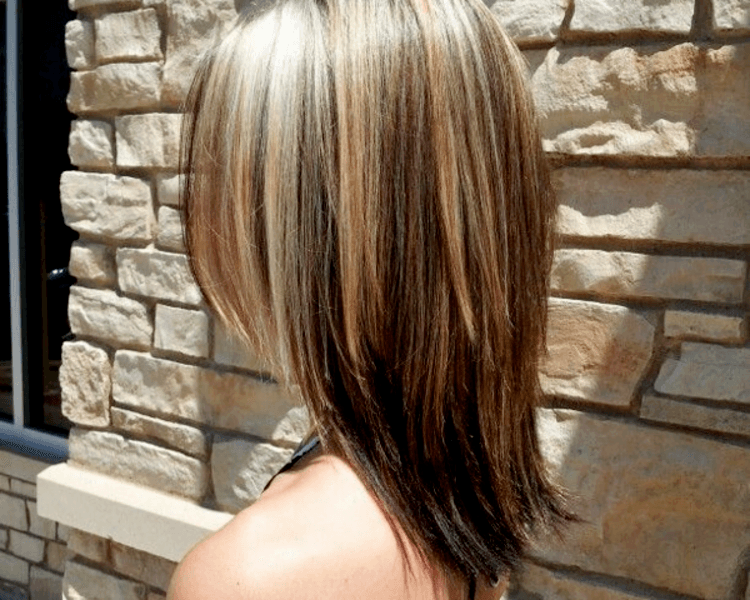 reflejos con papel cabello mediano / ( abonando en efectivo)