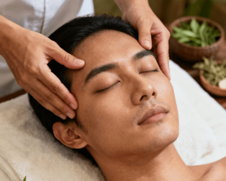 Masaje Cráneo hindú Champi