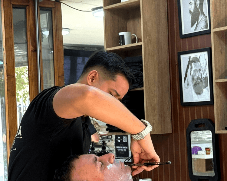Rasurado completo de barba