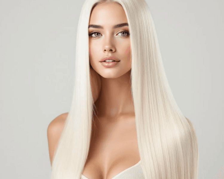 Aplicacion Nueva Extensiones 22 Pulgadas 100g Tono RUBIOS Microchip Lacio