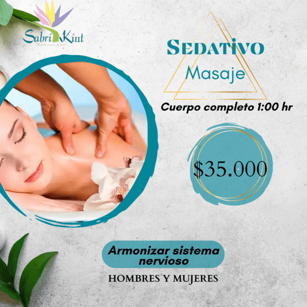 MASAJE SEDATIVO