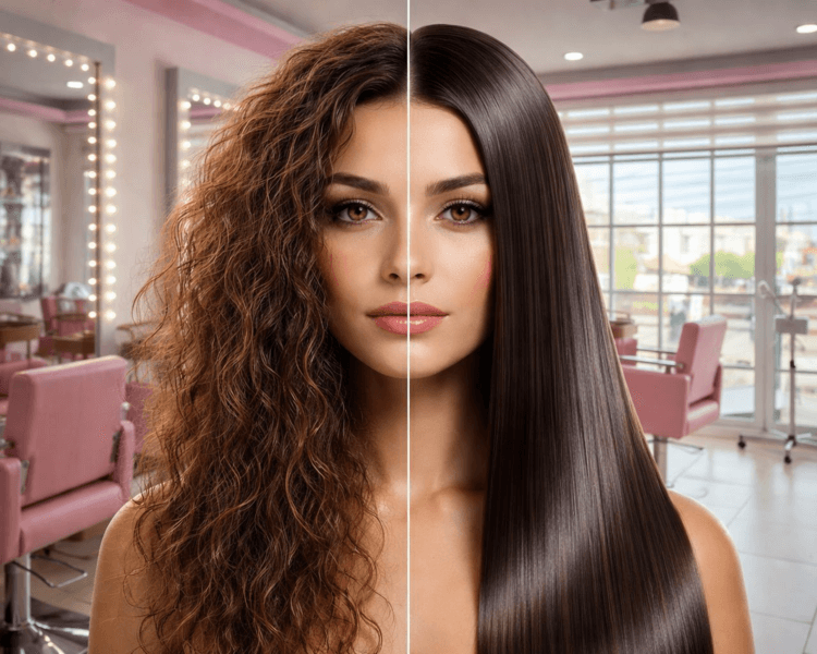 Alaciado con Terapia Capilar Largo