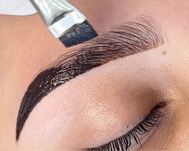 Brow henna