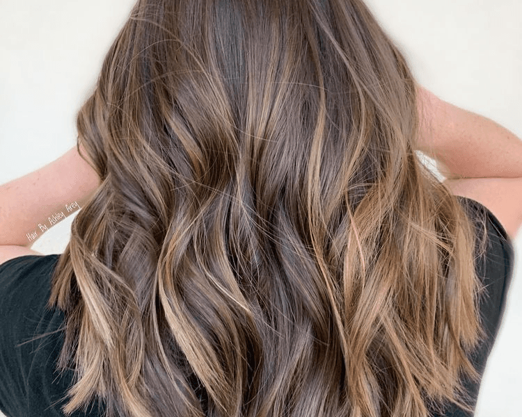 Baño de color /cabello mediano