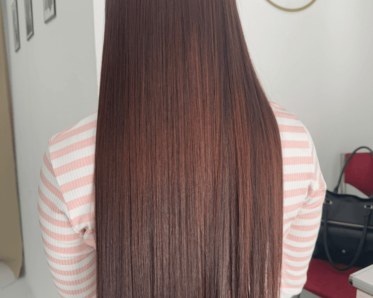 Alisado hasta cadera