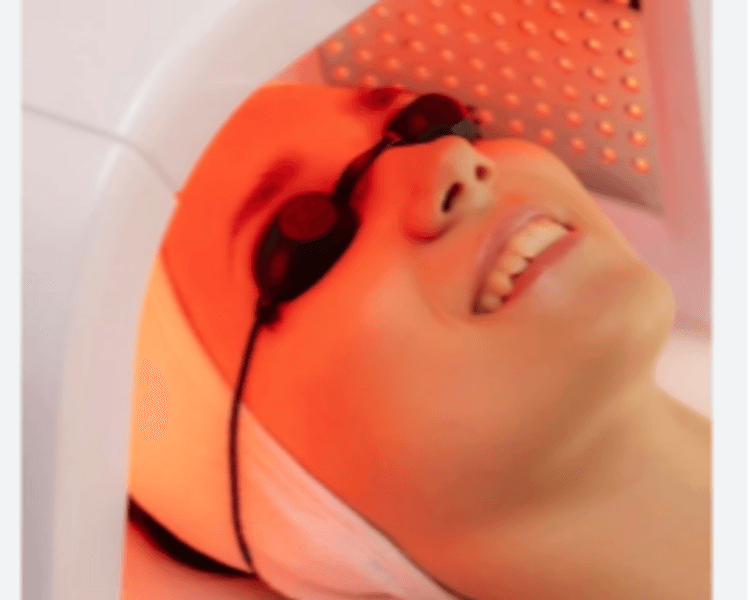 Tratamiento facial profundo básico mas fototerapia led