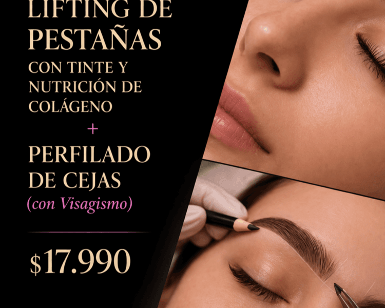 LIFTING DE PESTAÑAS MÁS PERFILADO DE CEJAS (incluyendo visagismo)