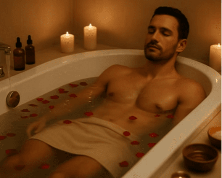 (30min) 🛁Baño relajante de sales y burbujas | Salt & bubbles relaxing bath