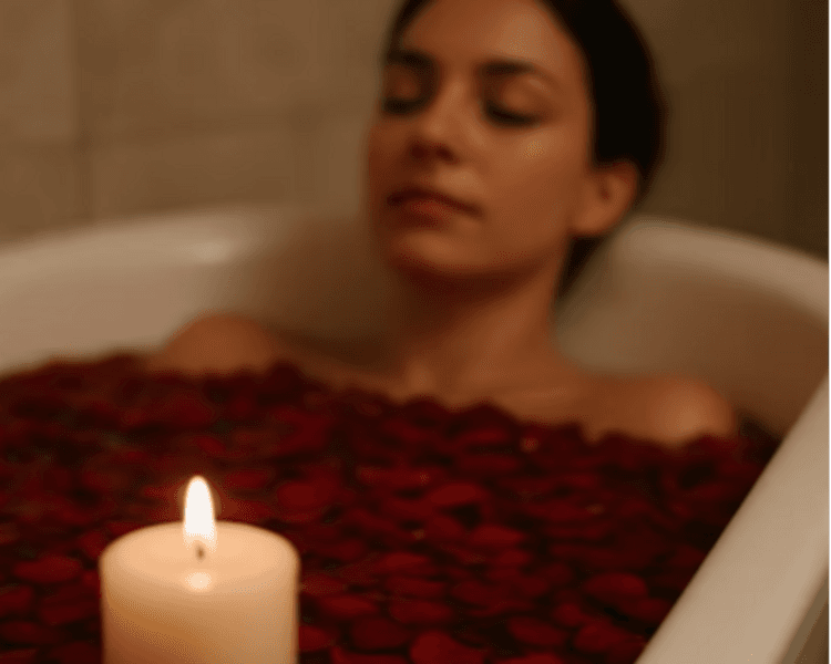 (30min) 🛁Baño aromático floral | Floral aromatic bath