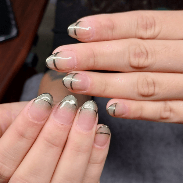 Uñas polygel más esmaltado permanente