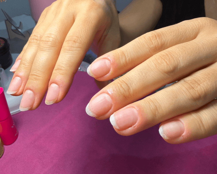 Belleza con técnica combinada