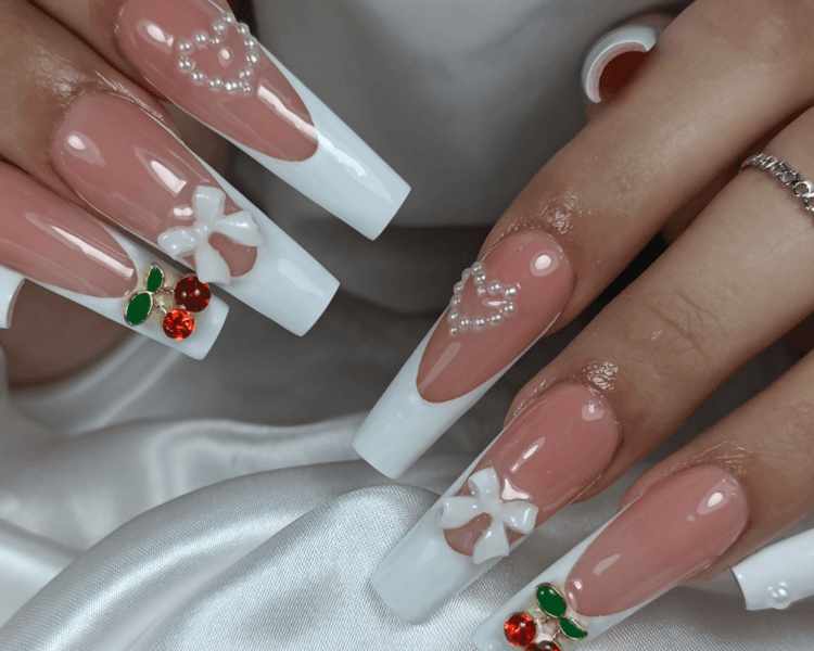 Acrílico + Nail Art Premium 🎨👩🏻🎨