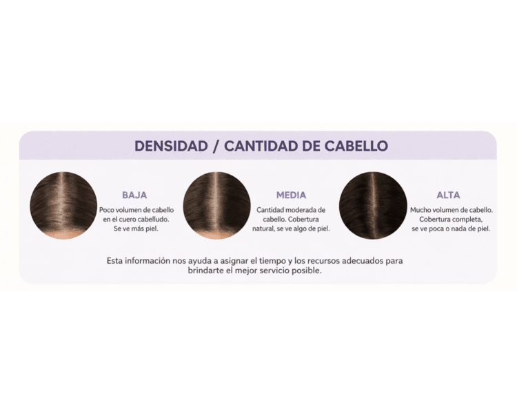 HIGIENE CAPILAR - PELO LARGO (CINTURA) Y/O ABUNDANTE